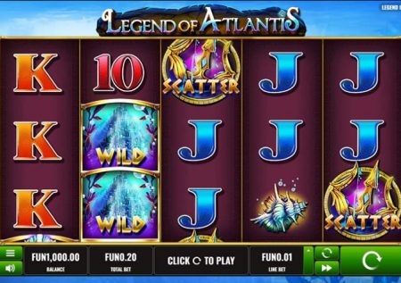Ігровий автомат онлайн Legends of Atlantis