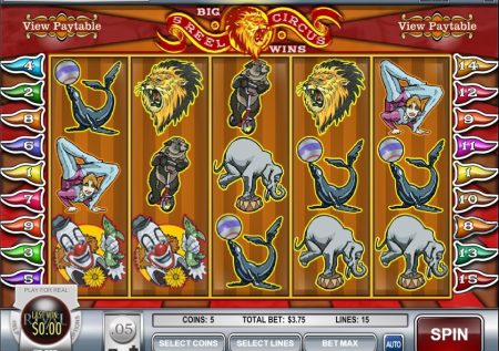 Ігровий автомат 5 Reel Circus