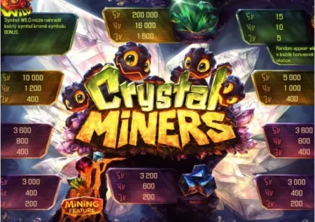 Ігровий автомат Crystal Miners